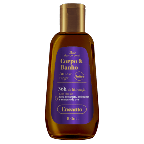 Halley Oleo Desodornte Corpo Ameixa Negra 100ml