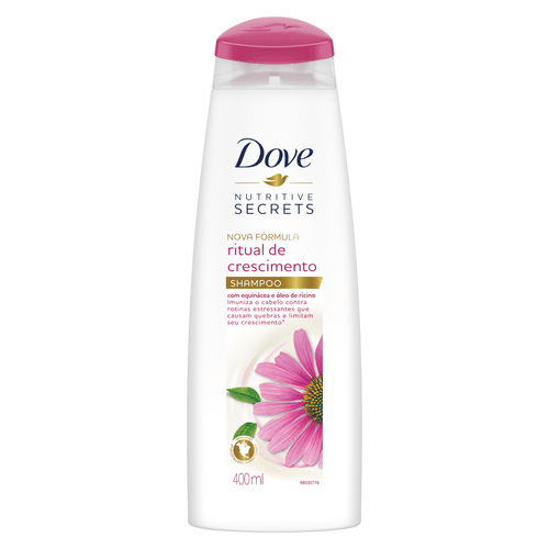 Shampoo Dove Ritual 400ml Crescimento Shampoo Dove Ritual 400ml Crescimento