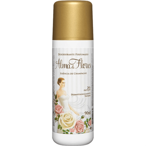Desodorante Spray Alma De Flores 90ml Flores Brancas