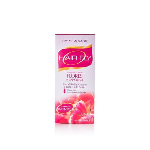 Creme Alisante Hair Fly 80g Flores Creme Alisante Hair Fly 80g Flores