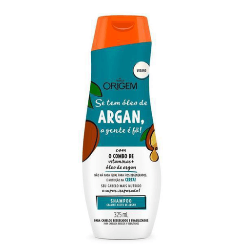 Origem Shampoo Se Tem Argan A Gnt Pira 325ml