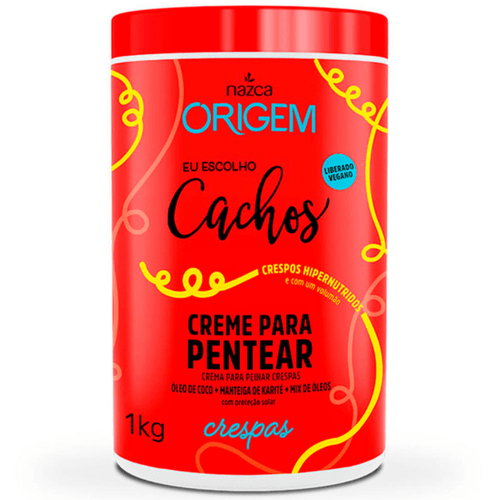 Origem Creme Pentear Crespas 1Kg
