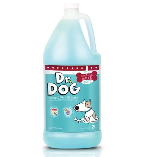 ELIMINA Odores Pet Higienizador Dr. Dog Soneca 5L, Concentrado (Bamboo), Limpa Caixa Areia, Cheiro de Xixi, Vômito