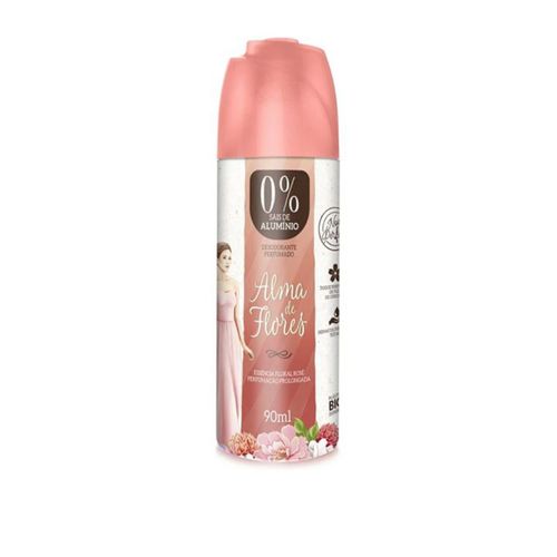 Desodorante Spray Alma De Flores 90ml Rose Desodorante Spray Alma De Flores 90ml Rose