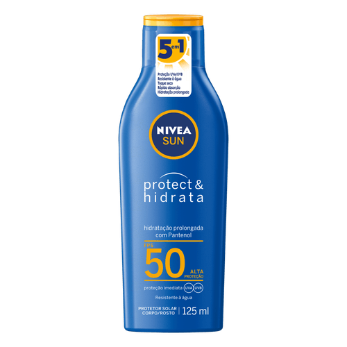 Nivea Sun Protetor Solar Protect & Hidrata Fps50 125ml Nivea Sun Protetor Solar Protect & Hidrata Fps50 125ml