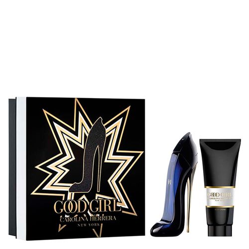 Kit Perfume Carolina Herrera Good Girl Feminino - Eau de Parfum 80ml + Loção Corporal 100ml Coffret