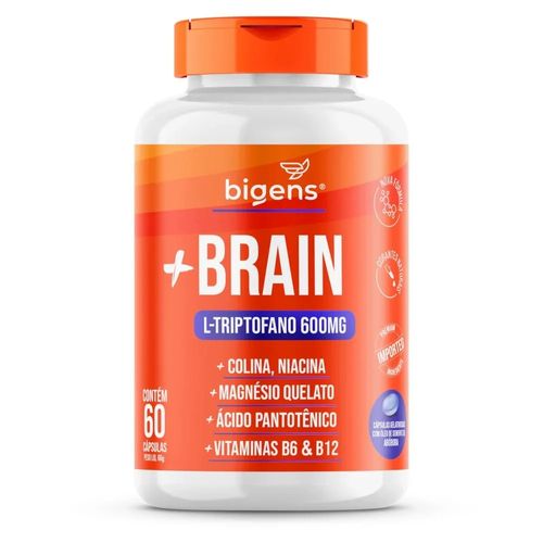 PLUS BRAIN L-TRIPTOFANO COLINA 60 CAPS BIGENS PLUS BRAIN L-TRIPTOFANO COLINA 60 CAPS BIGENS