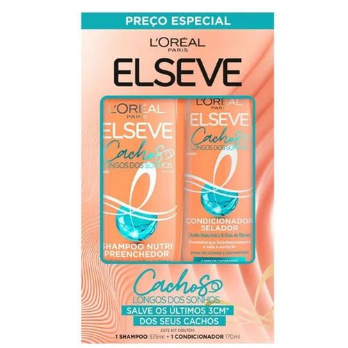 Loreal Shampoo Elseve Cachos dos Sonhos 375ml + Condicionador 170ml Loreal Shampoo Elseve Cachos dos Sonhos 375ml + Condicionador 170ml