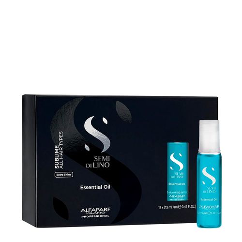 Alfaparf Milano Semi di Lino Sublime Essential Oil - Ampolas Capilares 12x13ml 12 x 13ml 12 x 13ml