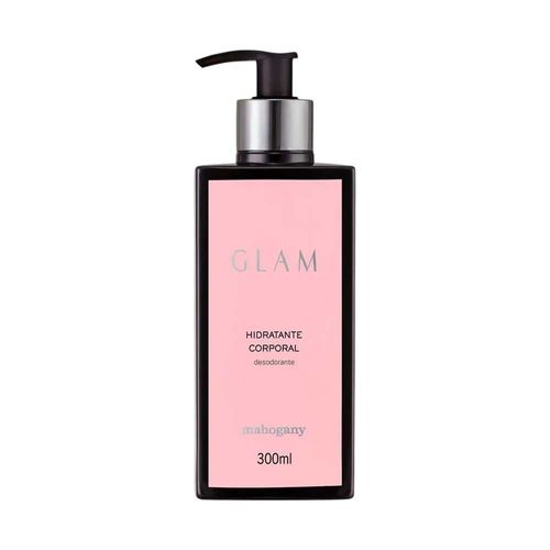 Hidratante Desodorante Corporal Glam Mahogany 300ml Rosa Hidratante Desodorante Corporal Glam Mahogany 300ml Rosa