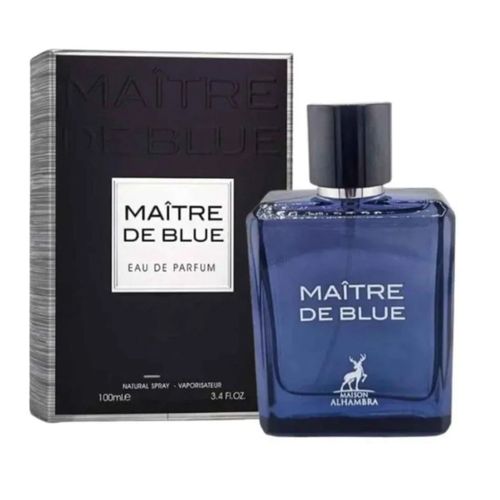 Maitre de Blue Eau de Parfum Maison Alhambra 100ml Maitre de Blue Eau de Parfum Maison Alhambra 100ml