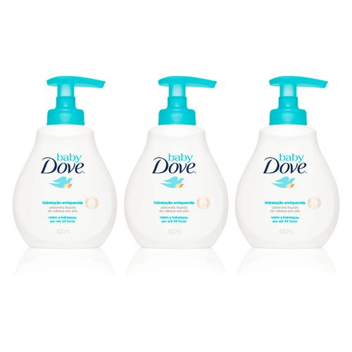 Kit-Sabonete-Liquido-Dove-Baby-Hidratacao-Enriquecida-400ml-3-Unidades-Pacheco-9000997