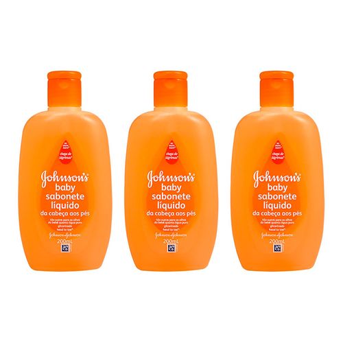 Kit-Sabonete-Liquido-Johnsons-Baby-Banho-Glicerinado-200ml-3-Unidades-Pacheco-9001001