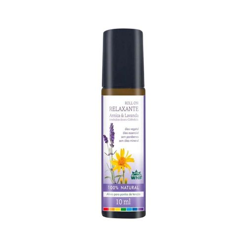 Roll-on Relaxante Arnica & Lavanda WNF 10ml incolor Roll-on Relaxante Arnica & Lavanda WNF 10ml incolor