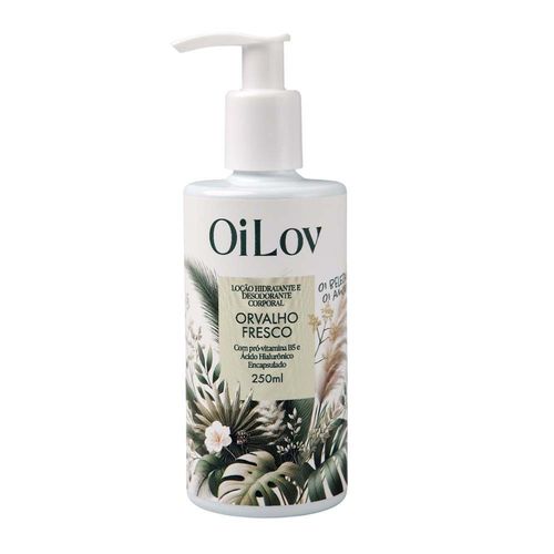 Loção Hidratante Orvalho Fresco OiLov 250ml 16cm sem cor Loção Hidratante Orvalho Fresco OiLov 250ml 16cm sem cor