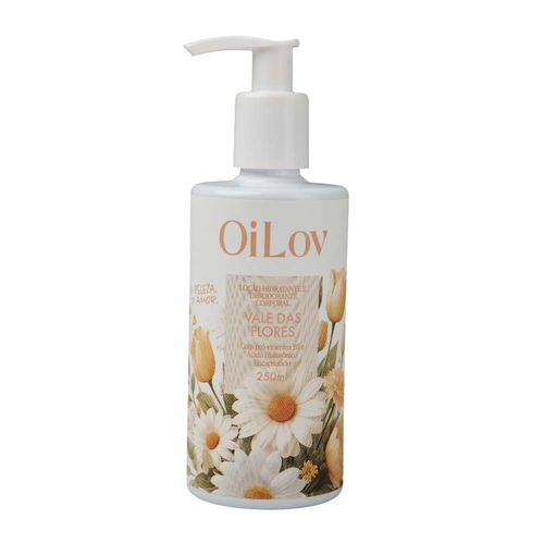 Loção Hidratante Vale das Flores OiLov 250ml 16cm sem cor