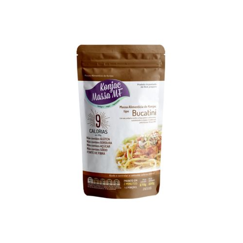 Massa Tipo Bucatini Konjac 270G Massa Tipo Bucatini Konjac 270G