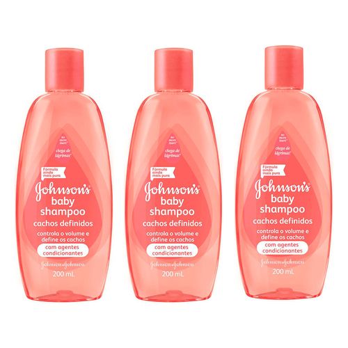 Kit-Shampoo-Johnsons-Baby-Cabelos-Cacheados-200ml-3-Unidades-Pacheco-9001027