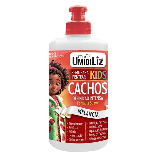 Muriel Creme de Pentear Cachos Umid Kids Melancia