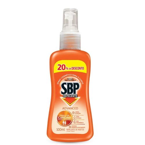 Repelente SBP Spray com Icaridina 100ml