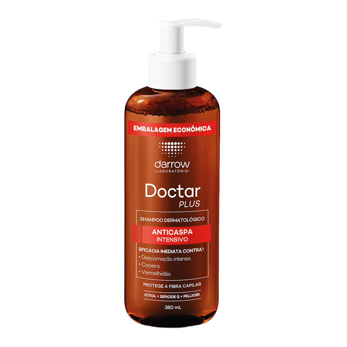 Shampoo Darrow Doctar Plus Anticaspa Intensivo 380ml