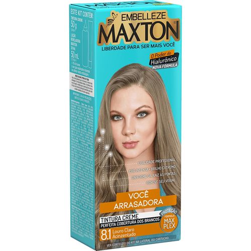 Tintura Maxton 8.1 Louro Sueco Tintura Maxton 8.1 Louro Sueco