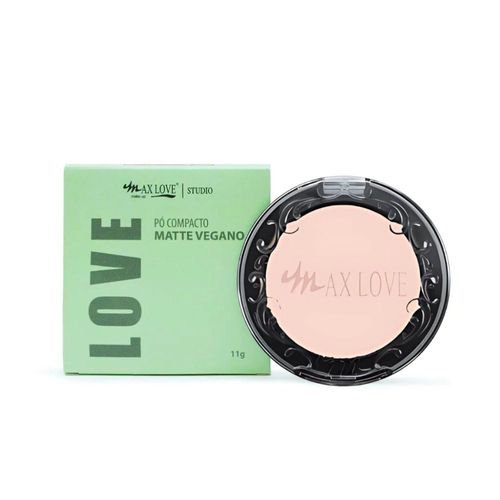 Pó Compacto Matte Vegano Cor: 48 Max Love