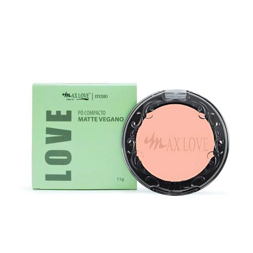 Pó Compacto Matte Vegano Cor: 46 Max Love