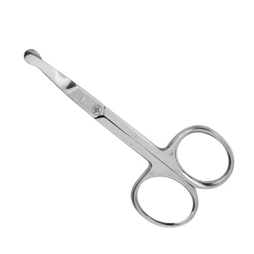 Tesoura De Ponta Redonda Pêlos De Nariz Sobrancelha BC-324 Mundial