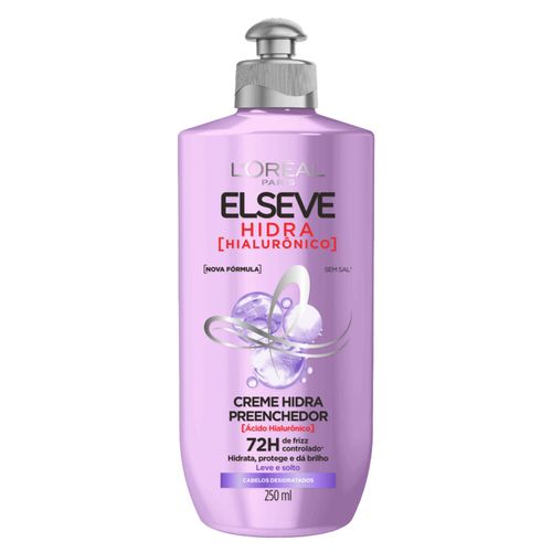 Loreal Creme para Pentear Elseve Hidra Hialurônico 250ml Loreal Creme para Pentear Elseve Hidra Hialurônico 250ml