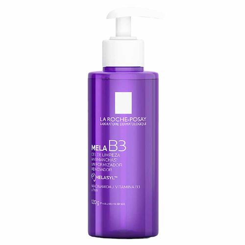 Kit com 3 Unidades de Gel De Limpeza La Roche-Posay Antimanchas Mela B3 120g