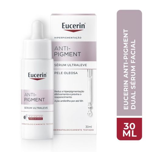 Kit com 3 Unidades de Eucerin Anti Pigment Serum Ultraleve Pele Oleosa 30ml Kit com 3 Unidades de Eucerin Anti Pigment Serum Ultraleve Pele Oleosa 30ml