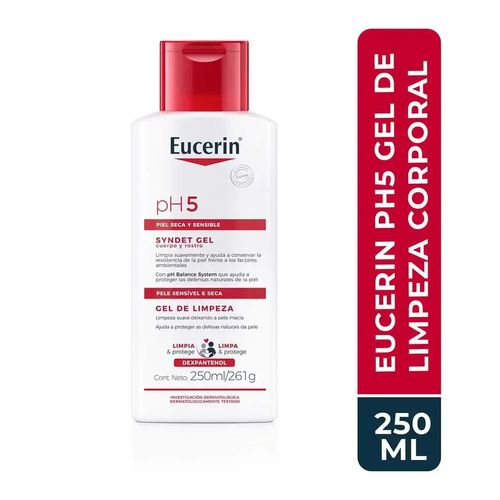 Kit com 3 Unidades de Eucerin Ph5 Gel De Limpeza 250ml