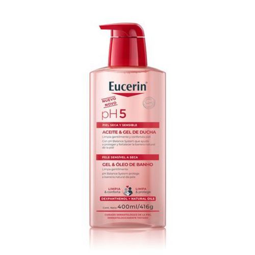 Kit com 3 Unidades de Eucerin Ph5 Gel De Lavagem 400ml