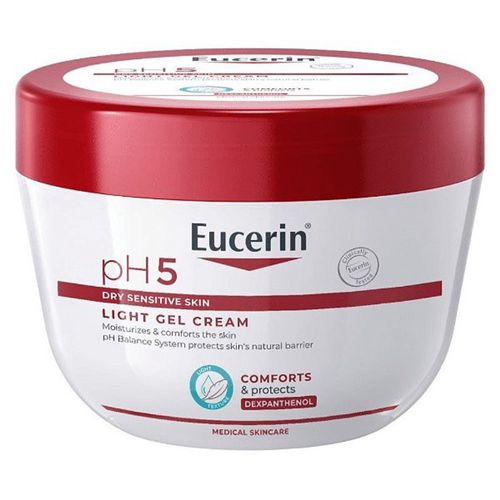 Kit com 3 Unidades de Eucerin Gel Creme pH5 Pele Seca e Sensível 350ml