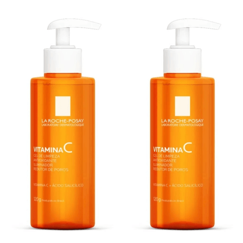 Kit com 2 Unidades de Gel de Limpeza Facial La Roche-Posay Vitamina C