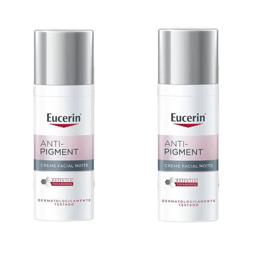 Kit com 2 Unidades de Eucerin Anti-Pigment Creme Facial Clareador Noite 50ml