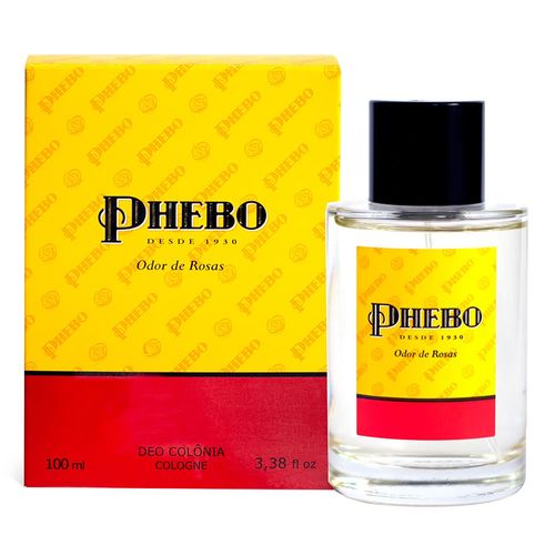 Kit com 2 Unidades de Deo Colônia Phebo Odor de Rosas 100ml
