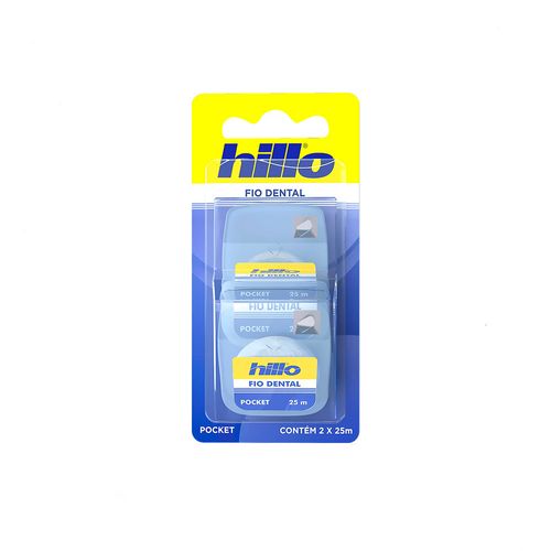 Fio Dental Hillo Pocket 2x25m Fio Dental Hillo Pocket 2x25m