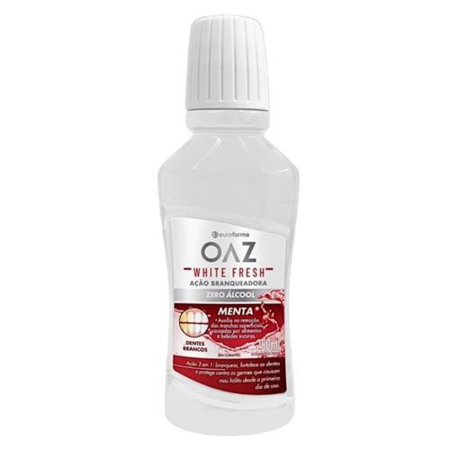 Enxaguante Bucal Kids Oaz White Fresh 250ml