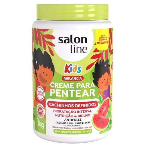 Creme Para Pentear Salon Line Kids Melância 1Kg (LN)