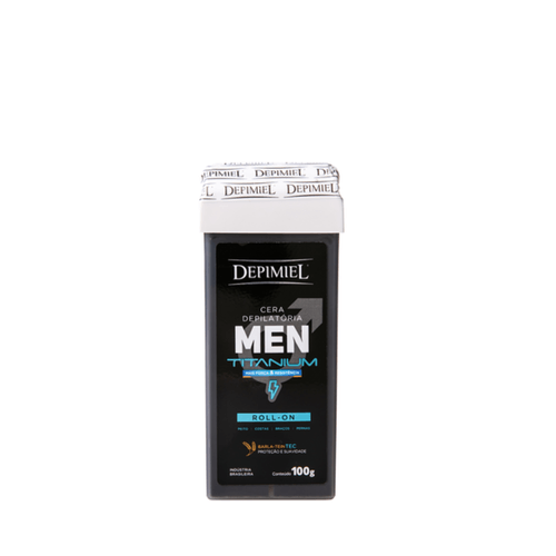 Depimiel Cera Roll On Deo Men Titanium 100g