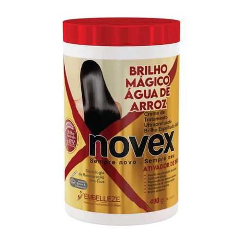 Creme de Tratamento Novex Água De Arroz 400g Creme de Tratamento Novex Água De Arroz 400g
