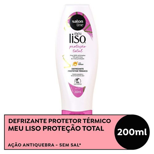 Defrizante Meu Liso Proteção Total Salon Line 200ml Defrizante Meu Liso Proteção Total Salon Line 200ml