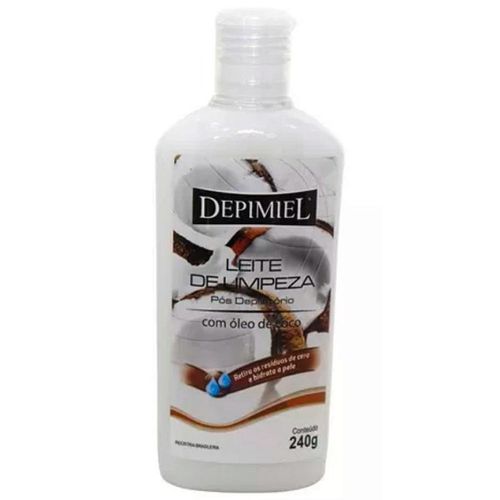 Depimiel Leite de Limpeza Pós Depilação 240ml Depimiel Leite de Limpeza Pós Depilação 240ml