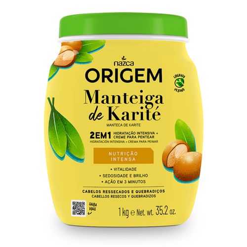 Creme de Tratamento Origem 1Kg Manteiga De Karite