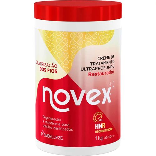 Creme de Tratamento Novex Cicatrização Fios 1Kg