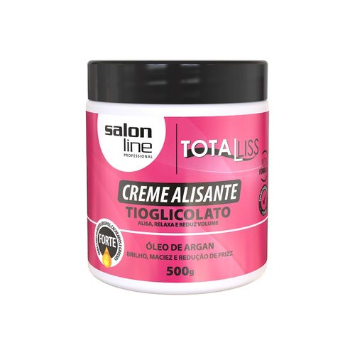 Creme Alisante Salon Line Óleo De Argan Forte 500g Creme Alisante Salon Line Óleo De Argan Forte 500g