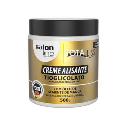 Creme Alisante Salon Line Óleo De Manga Forte 500g Creme Alisante Salon Line Óleo De Manga Forte 500g