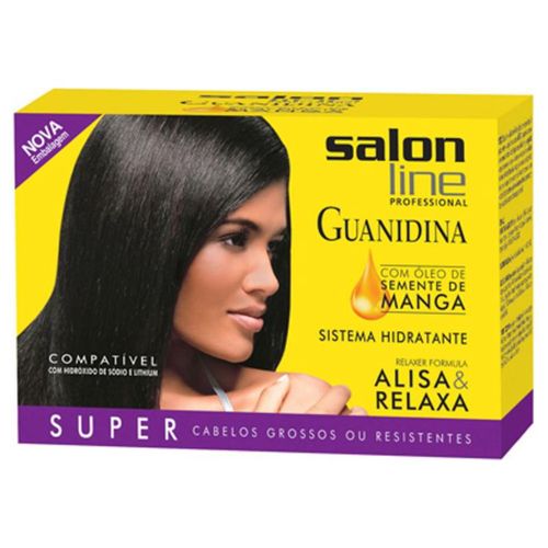 Creme Alisante Salon Line Sódio Manga Super 250g